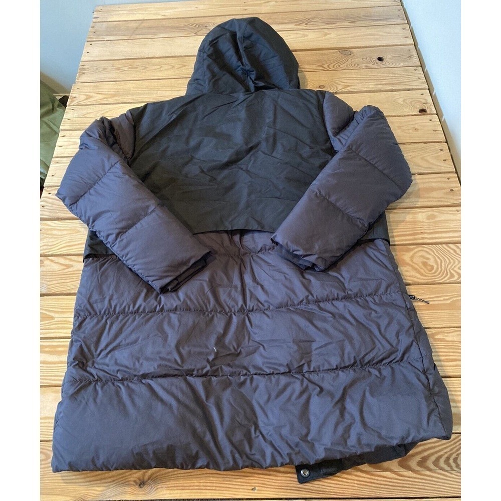 NWT $369 Patagonia Silent Down Hybrid Parka Size Large Women’s Black - Picture 2 of 10